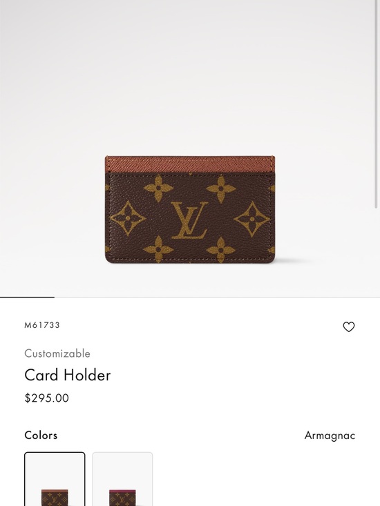 Louis Vuitton Handbags - Louis Vuitton Brown Monogram Card Holder - Armagnac Trim